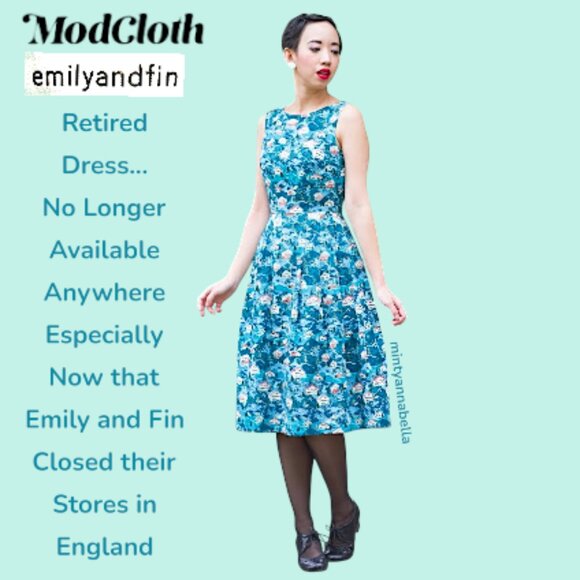 Modcloth Emily and Fin Swiss Chalets Dress - Picture 3 of 16